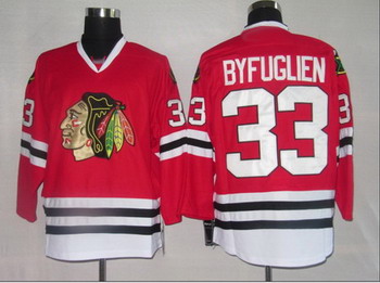 Cheap Hockey Jerseys Chicago Blackhawks 33 Byfuglien red For Sale