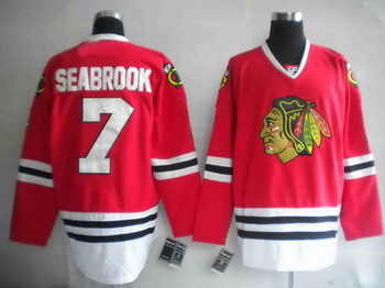 Jerseys Chicago Blackhawks 7 SEABROOK red