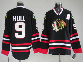 Chicago Blackhawks 9 Hull Black Jerseys Chicago Blackhawks 9 Hull Black Jerseys