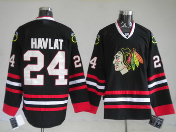 Cheap Chicago Blackhawks 24 Martin Havlat Black For Sale