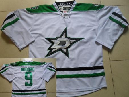 Cheap Dallas Stars 9 Mike Modano White NHL Jerseys For Sale
