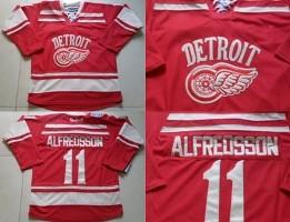 Cheap Detroit Red Wings 11 Daniel Alfredsson 2014 Bridgestone Winter Classic Red NHL Jerseys For Sale