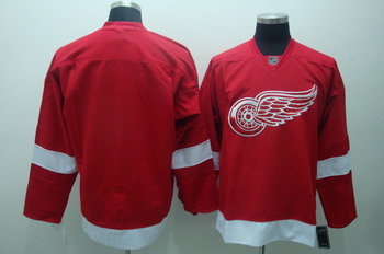 Cheap Detroit Red Wings Blank Red Jersey For Sale