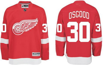 Cheap Detroit Red Wings No.30 Chris Osgood Red Hockey Jersey For Sale