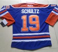 Edmonton Oilers #19 Schultz Blue NHL Jerseys
