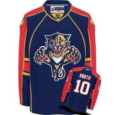 Florida Panthers 10 David Booth Blue NHL Jersey