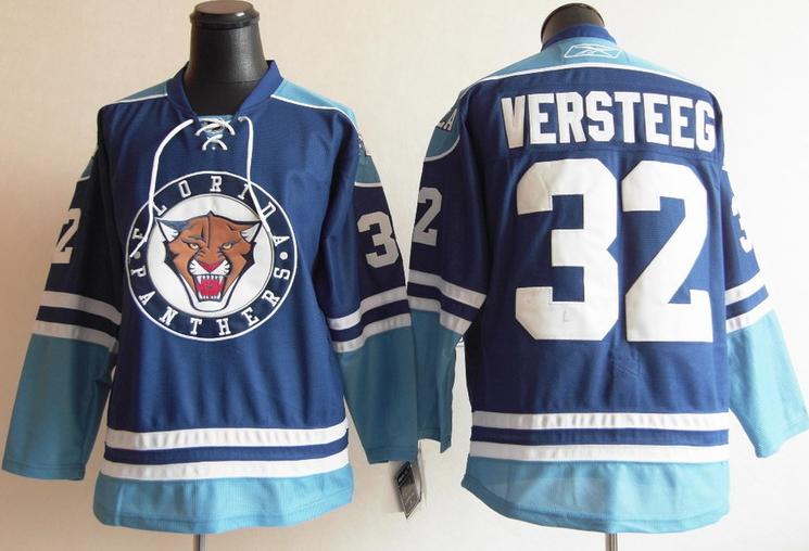 Cheap Florida Panthers #32 Versteeg Blue Third NHL Jerseys For Sale