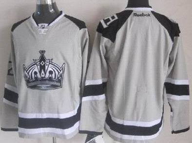 Los Angeles Kings Blank Grey NHL Jerseys 2014 New Style