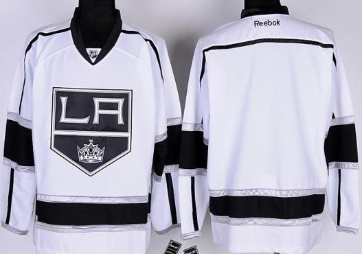 Cheap Los Angeles Kings Blank White NHL Jerseys LA Style For Sale