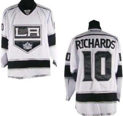 Cheap Los Angeles Kings #10 Mike Richards White Third Jersey For Sale
