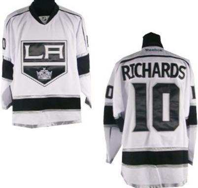 Los Angeles Kings #10 Mike Richards White Third Jersey