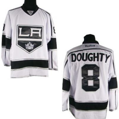 Cheap Los Angeles Kings #8 Drew Doughty White Third Jersey For Sale