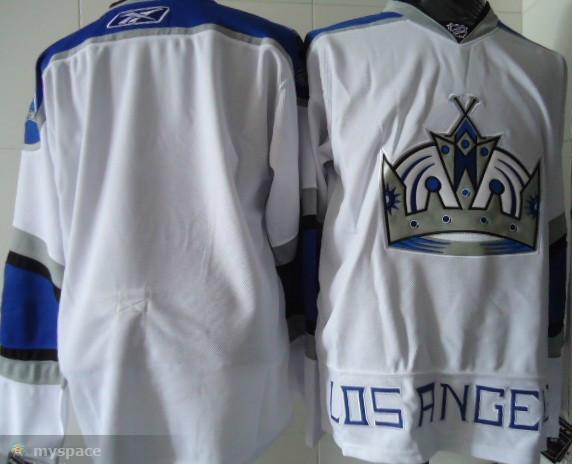 Cheap Los Angeles Kings Blank White Hockey Jerseys For Sale