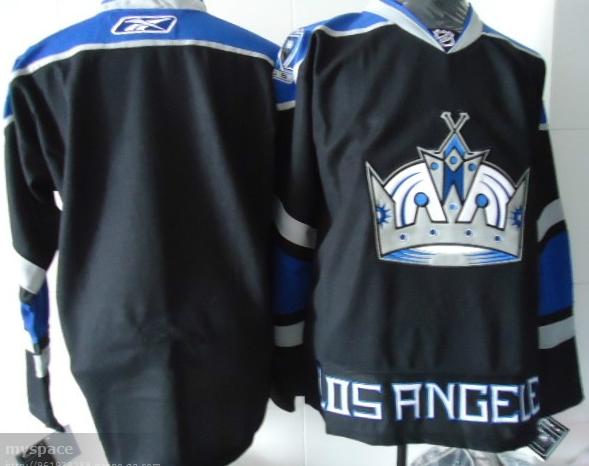 Los Angeles Kings Blank Black Hockey Jerseys