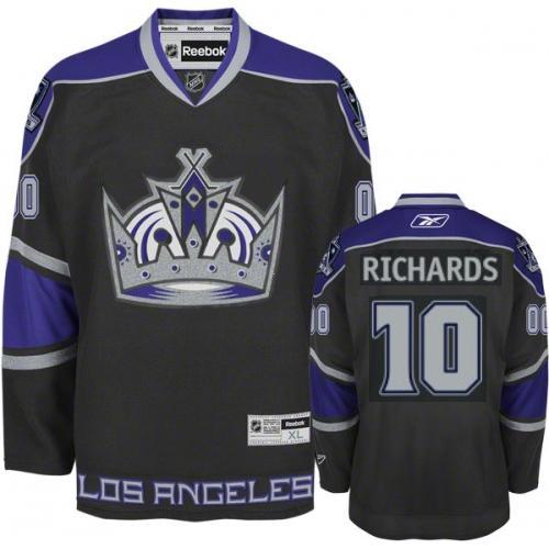 Cheap Los Angeles Kings 10 Mike Richards Black Jersey For Sale