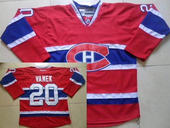 Montreal Canadiens #20 Thomas Vanek Red CH NHL Jersey Montreal Canadiens #20 Thomas Vanek Red CH NHL Jersey