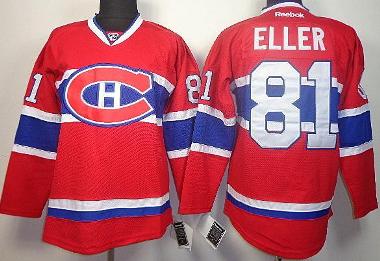 Cheap Montreal Canadiens 81 Lars Eller Red NHL Jerseys For Sale