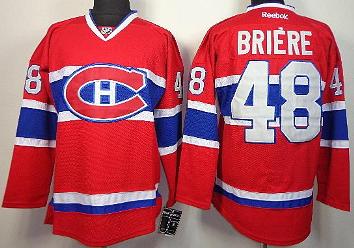 Montr??al Canadiens 48 Daniel Briere Red NHL Jerseys