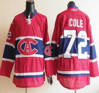 Cheap Montreal Canadiens 72 Erik Cole Red NHL Jersey CA For Sale