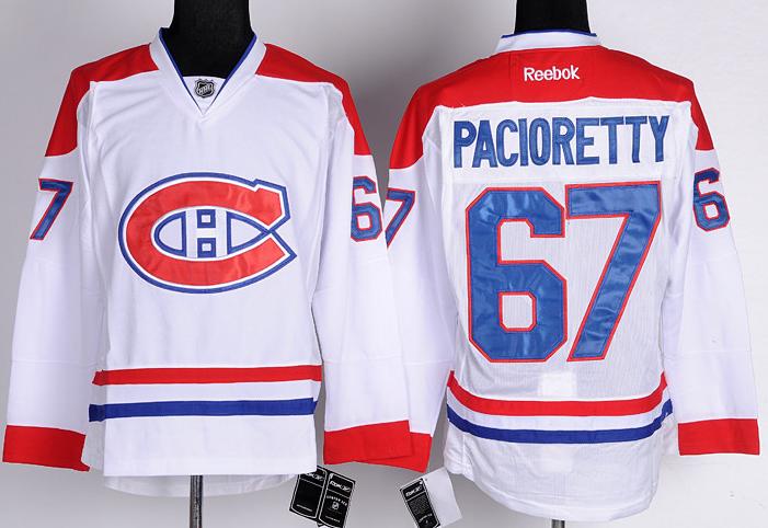 Cheap Montreal Canadians 67 Pacioretty White NHLJerseys For Sale