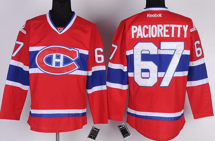 Cheap Montreal Canadians 67 Pacioretty Red NHL Jerseys For Sale