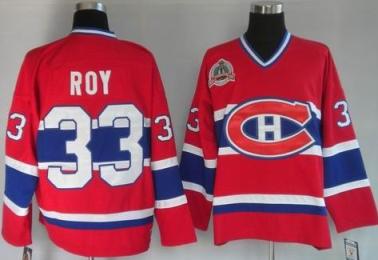 Cheap Montreal Canadiens 33 Patrick ROY Red NHL Jerseys For Sale