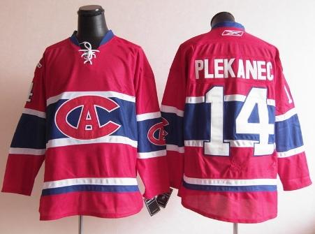 Montreal Canadiens 14 Plekanes Red NHL Jerseys CA Style Montreal Canadiens 14 Plekanes Red NHL Jerseys CA Style