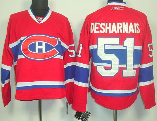 Cheap Montreal Canadiens 51 David Desharnais Red NHL Jerseys For Sale