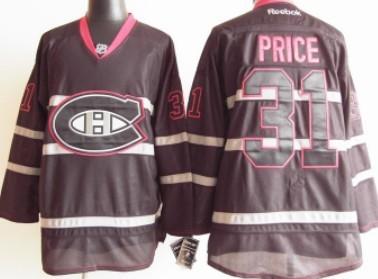 Cheap Montreal Canadiens 31 Carey Price 2012 Black Jerseys For Sale