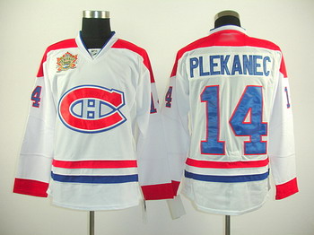 Cheap 2011 Heritage Classic Montreal Canadiens 14 Tomas Plekanec white jerseys For Sale