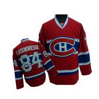 Cheap Montreal Canadiens 84 LATENERESSE red CH For Sale