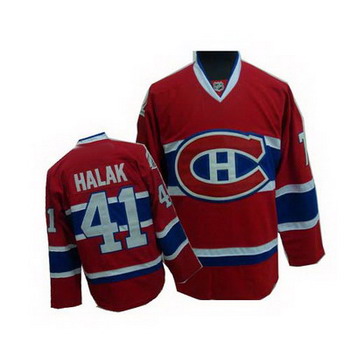 Cheap Montreal Canadiens 41 Halak red CH For Sale