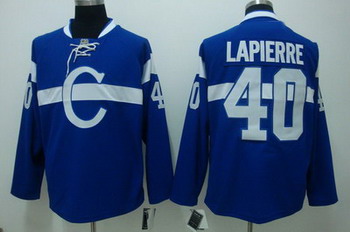 Montreal Canadiens 40 LAPIERRE BLUE