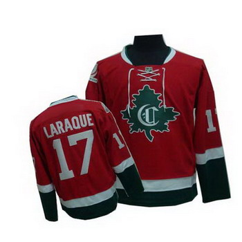 Cheap Montreal Canadiens 17 Laraque red For Sale
