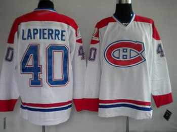 Montreal Canadiens 40 LAPIERRE white NEW CH
