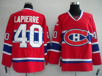 Cheap Montreal Canadiens 40 LAPIERRE red NEW CH For Sale