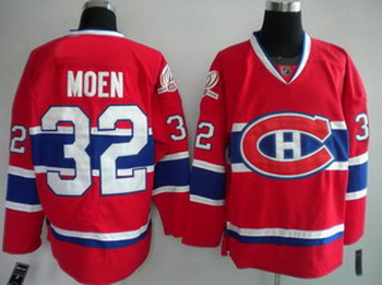 Cheap Montreal Canadiens 32 MOEN red NEW CH For Sale