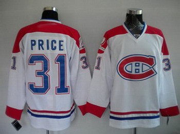 Montreal Canadiens 31 PRICE white NEW CH Montreal Canadiens 31 PRICE white NEW CH