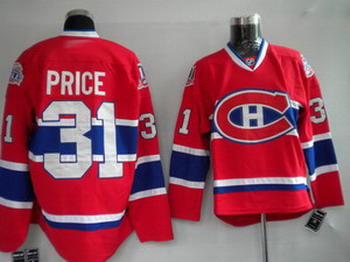 Montreal Canadiens 31 PRICE red Montreal Canadiens 31 PRICE red