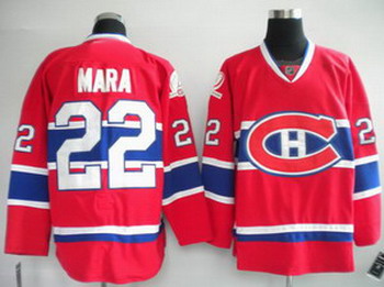 Cheap Montreal Canadiens 22 MARA red NEW CH For Sale