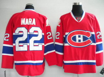 Montreal Canadiens 22 MARA red NEW CH