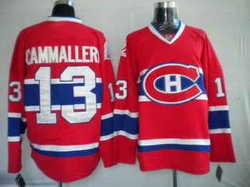 Cheap Montreal Canadiens 13 CAMMALLERI red CH For Sale