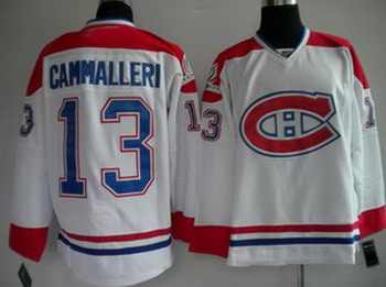 Montreal Canadiens 13 CAMMALLERI white NEW CH Montreal Canadiens 13 CAMMALLERI white NEW CH