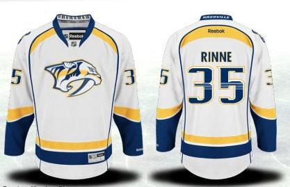 Cheap Nashville Predators #35 Pekka Rinne White NHL Jerseys For Sale