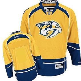 Nashville Predators Blank Yellow NHL Jerseys