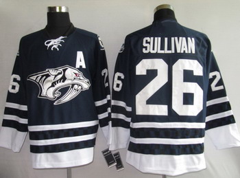 Nashville Predators 26 Sullivan Dark Blue Jerseys