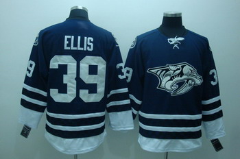 Cheap Nashville Predators 39 ellis blue jerseys For Sale