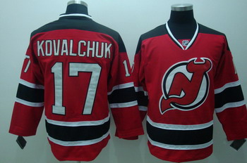 Cheap New Jersey Devils 17 Ilya Kovalchuk Red Jerseys Throwback For Sale