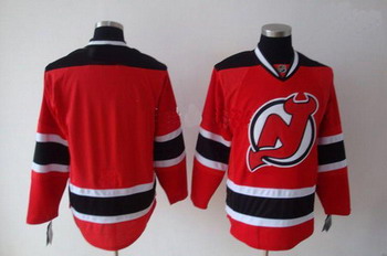 New Jersey Devils blank jerseys red Jerseys