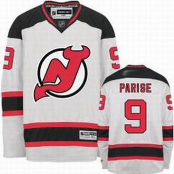 Cheap New Jersey Devils 9 Parise Red white Jersey For Sale